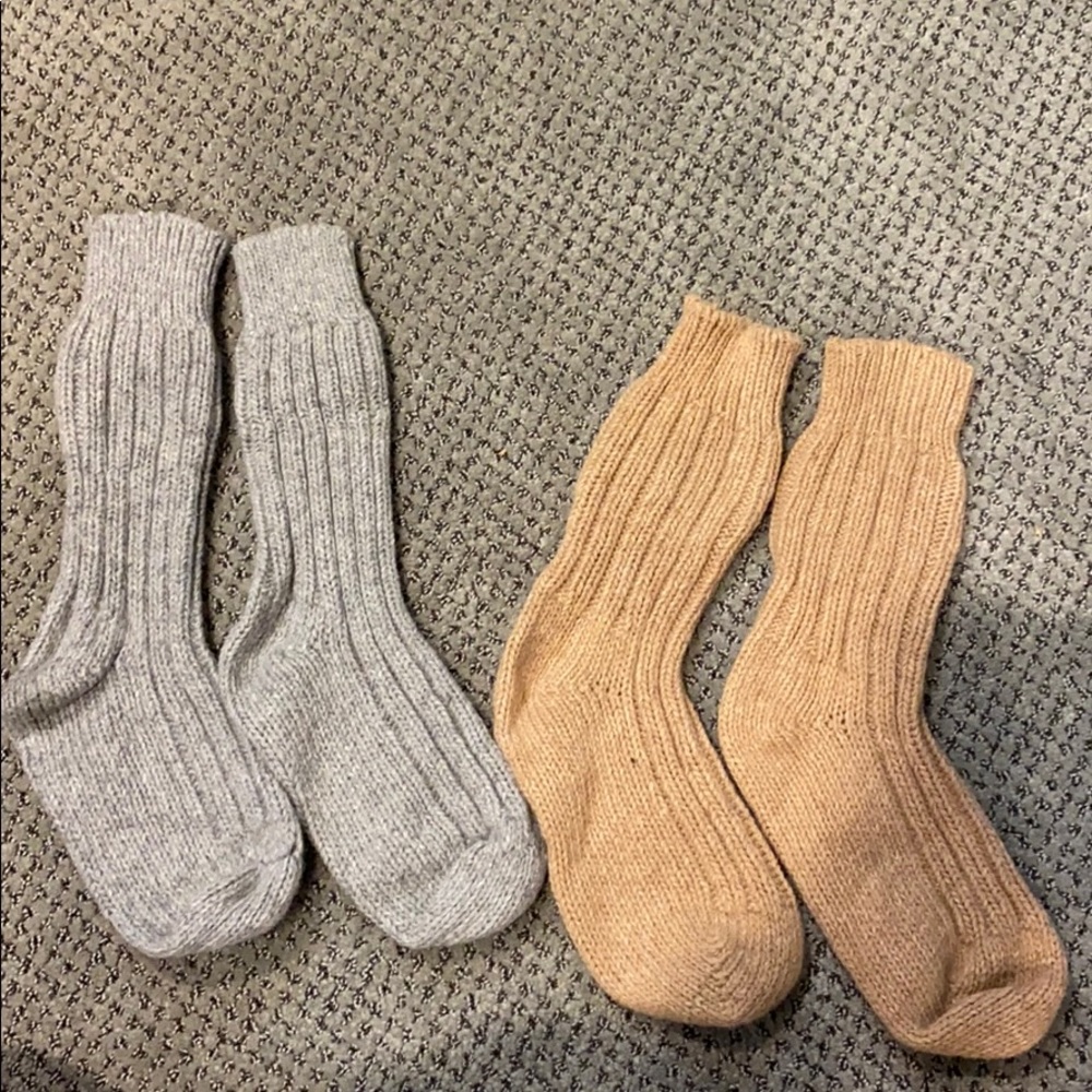 Alpaca Boot Socks